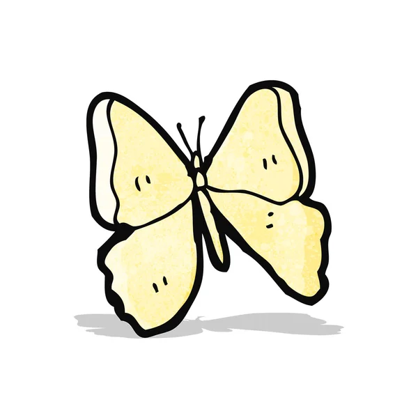 Karikatür kelebek — Stok Vektör
