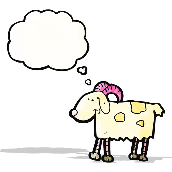 卡通山羊 — 图库矢量图片