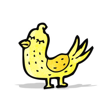 komik karikatür kuş