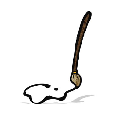 karikatür Kaligrafi fırçası