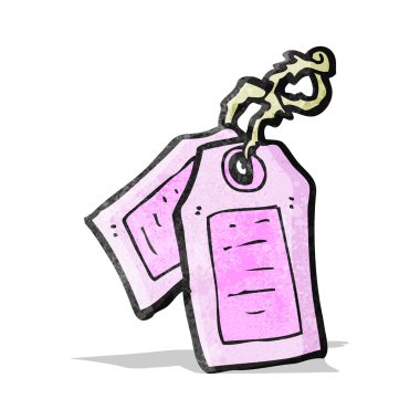 çizgi film Bagaj etiketleri