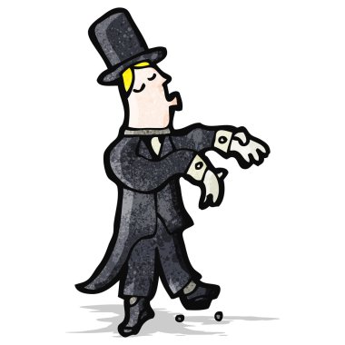 topu Oda dansçı karikatür