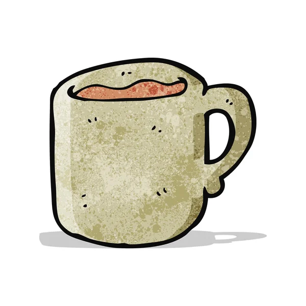 Taza de dibujos animados — Archivo Imágenes Vectoriales