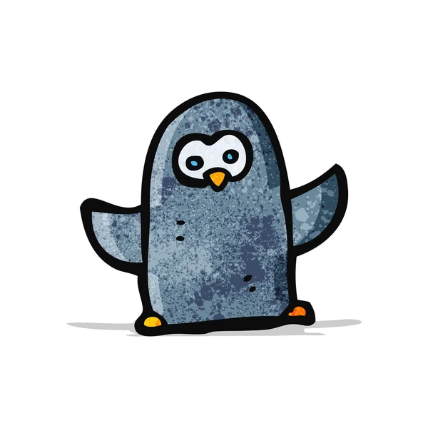 Cartoon little penguin — Stock Vector