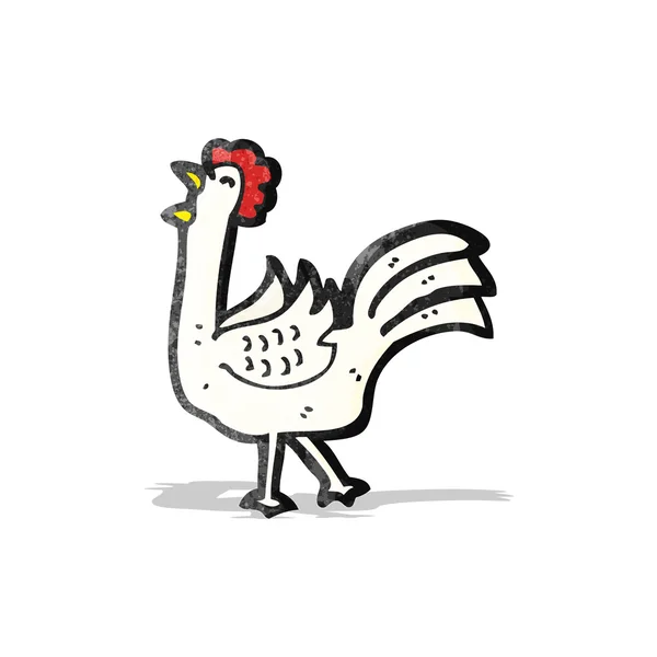 Tecknad kyckling — Stock vektor