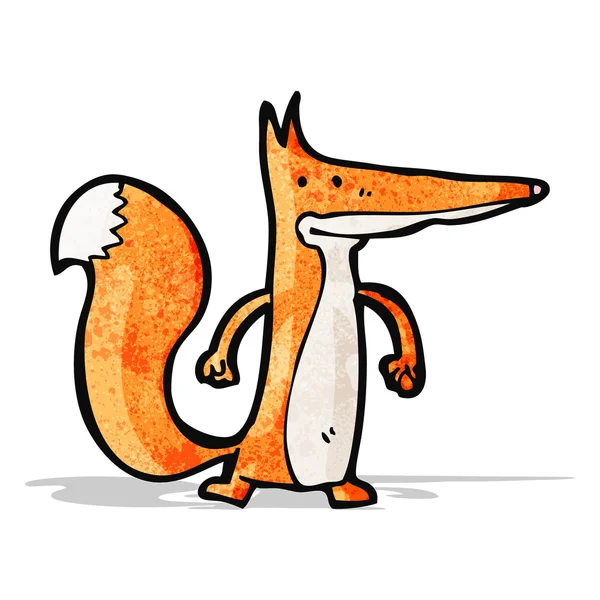 Cartoon Fox — Stock vektor