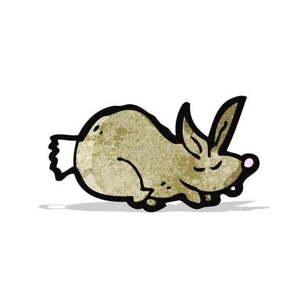 漫画のウサギのウサギ — ストックベクタ