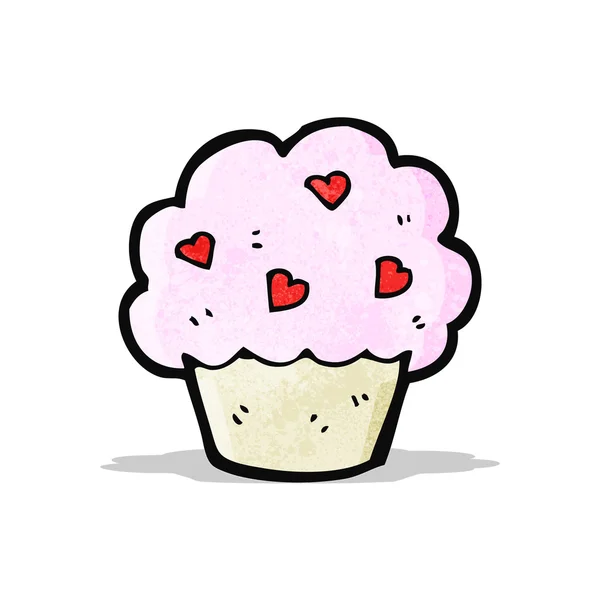 Cartoon Cupcake — Stockvector