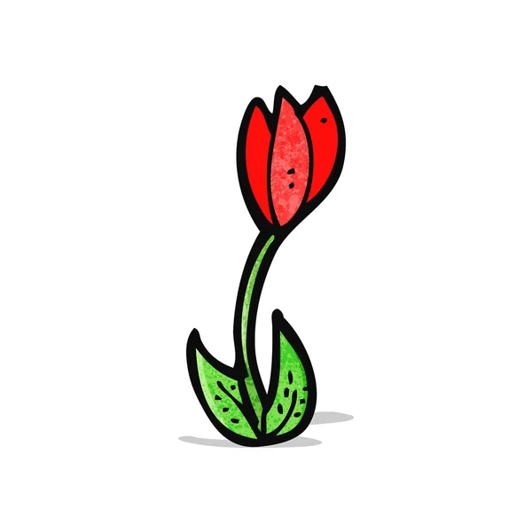 Карикатурный цветок — стоковый вектор
