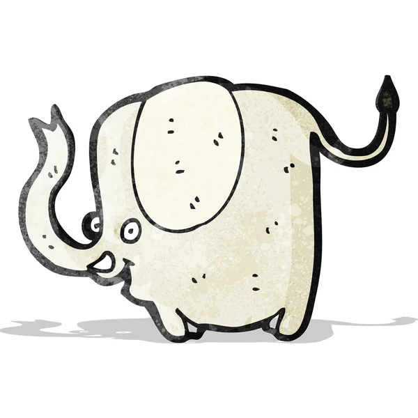 Карикатурный слон — стоковый вектор