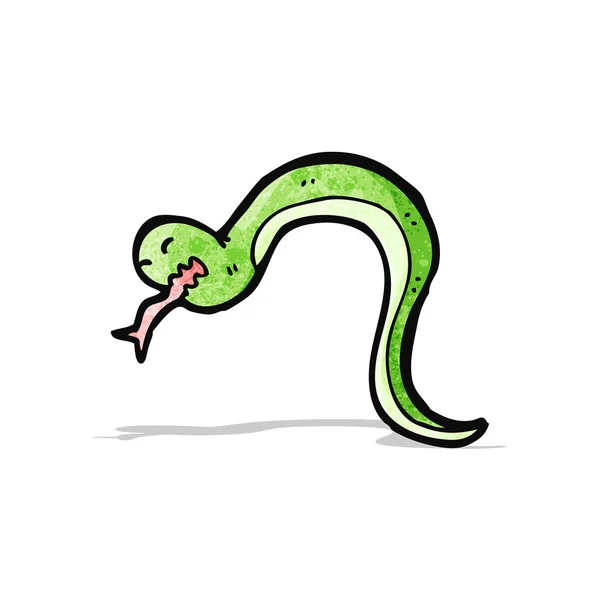 Serpent de bande dessinée — Image vectorielle