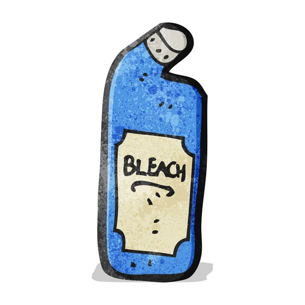 Cartoon bleach bottle — Stock Vector