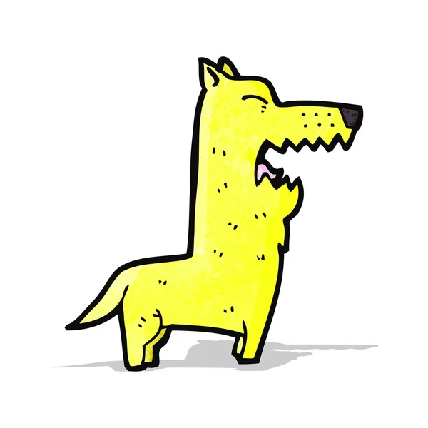 Karikatür havlayan köpek — Stok Vektör