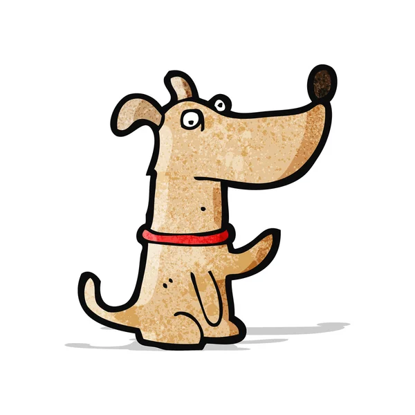 Tecknad hund — Stock vektor
