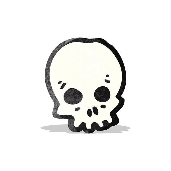 Cartoon skull — Stock Vector