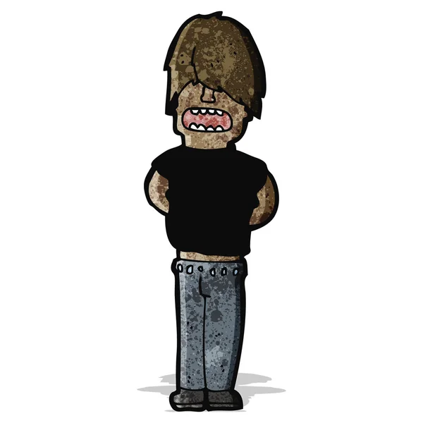 Cartoon mode jongen — Stockvector