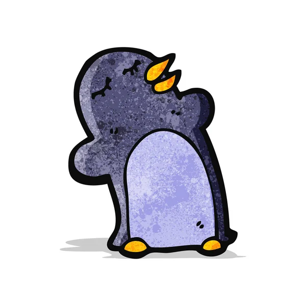 Sarjakuva pingviini — vektorikuva
