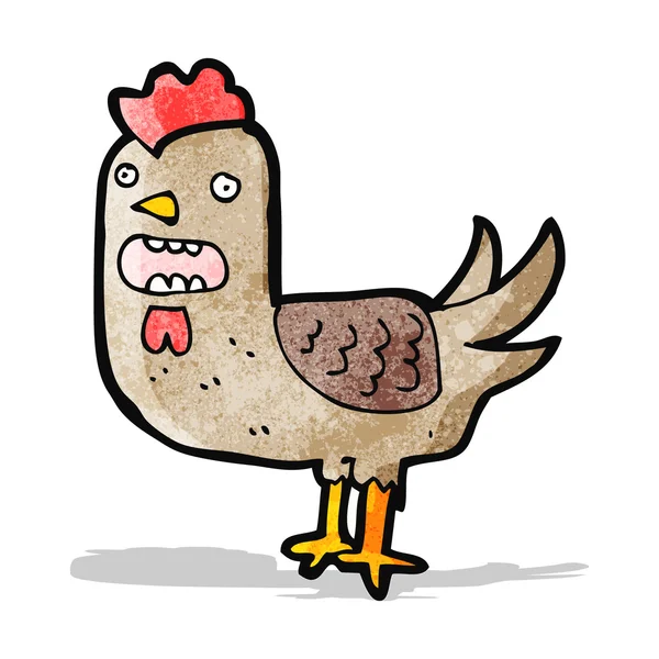 Pollo de dibujos animados — Vector de stock