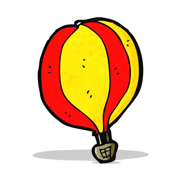 漫画熱気球 — ストックベクタ