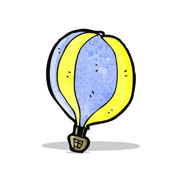 Ballon à air chaud dessin animé — Image vectorielle