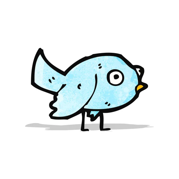 Pájaro de dibujos animados — Vector de stock