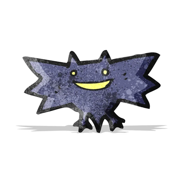Cartoon halloween bat — Stock Vector