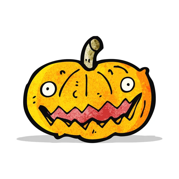 Cartoon pumpkin — Stock Vector