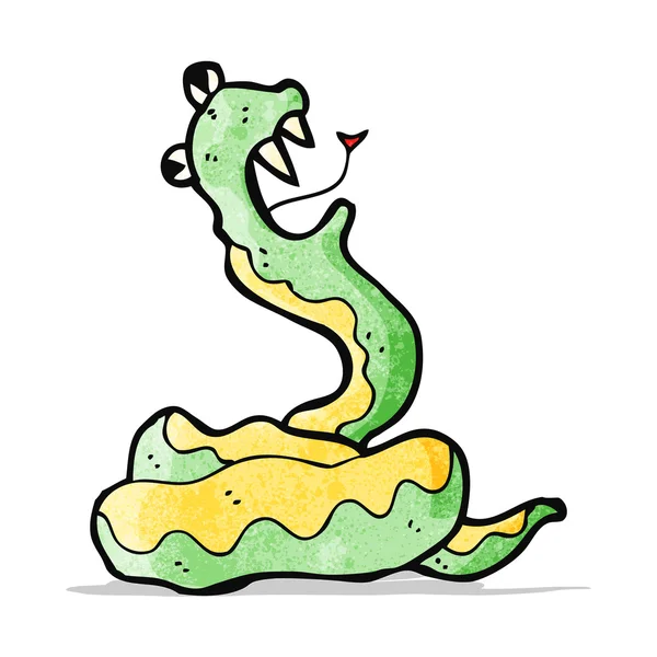 Serpent de bande dessinée — Image vectorielle