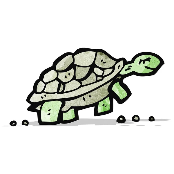 Tortuga de dibujos animados — Archivo Imágenes Vectoriales