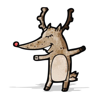 karikatür Ren geyiği