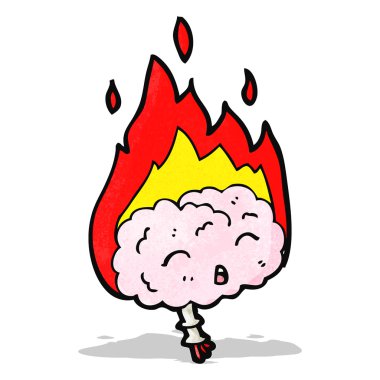 çizgi film migren beyin