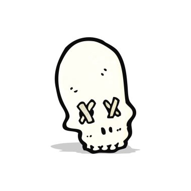 Spooky skull simgesi