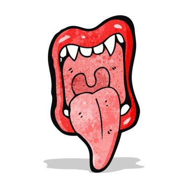 Cadılar Bayramı ağız dilini çizgi film