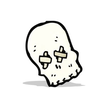 Spooky skull simgesi