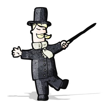 karikatür Victoria beyefendi