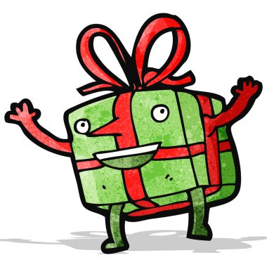 Noel hediyesi cartoon