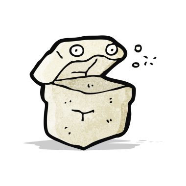 Öğle Yemeği kutusu çizgi film karakteri