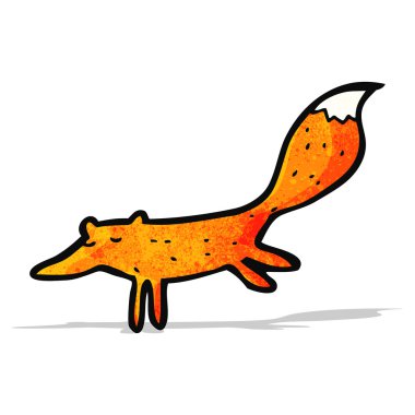 çalışan tilki çizgi film