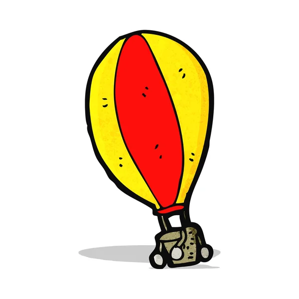 Ballon à air chaud dessin animé — Image vectorielle