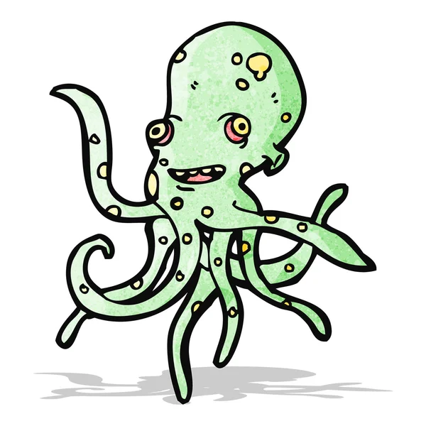 Kreslený chobotnice — Stockový vektor