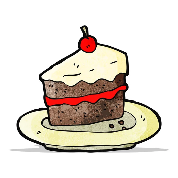 Cartoon tårta — Stock vektor