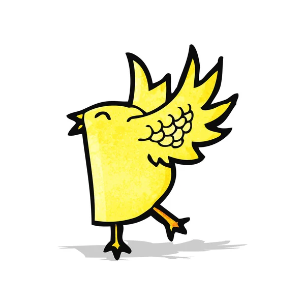 Pájaro de dibujos animados — Vector de stock