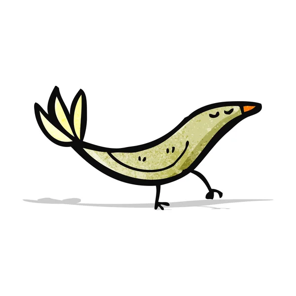 Pájaro de dibujos animados — Vector de stock