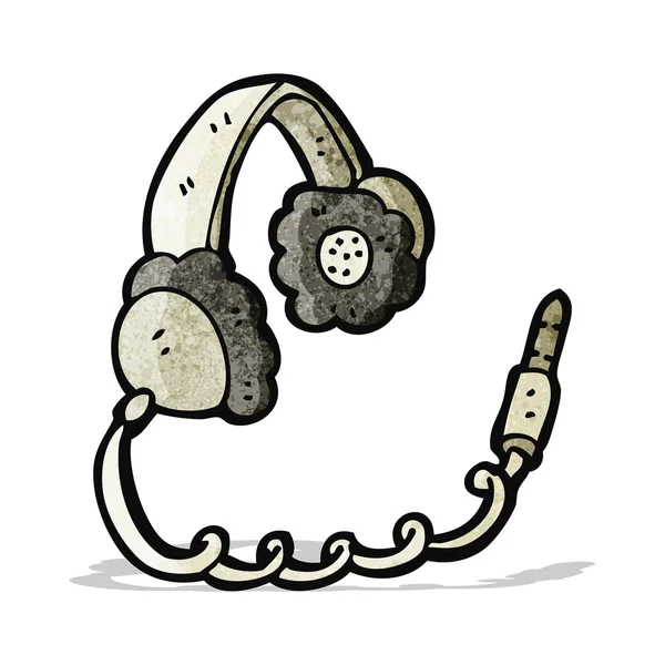 Auriculares de dibujos animados — Archivo Imágenes Vectoriales