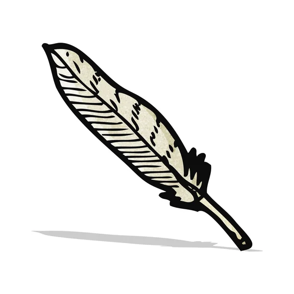 Feather illustration — Stock Vector