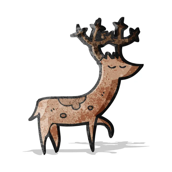 Cerf de dessin animé — Image vectorielle