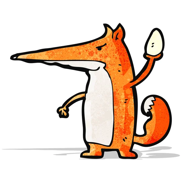 Cartoon fox — Stock Vector