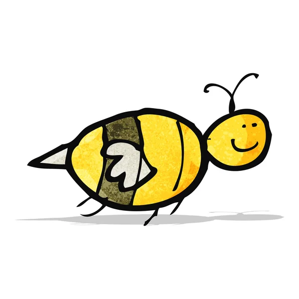 Dessin d'enfant d'une abeille — Image vectorielle