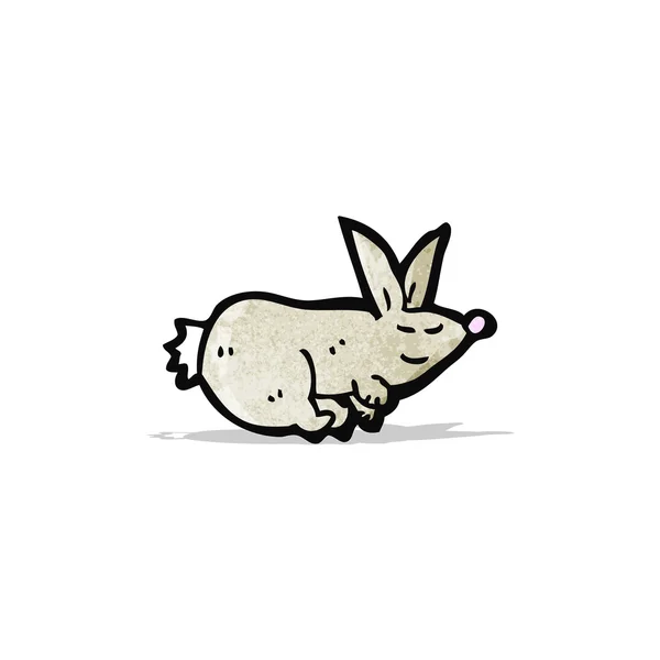 Lapin lapin dessin animé — Image vectorielle