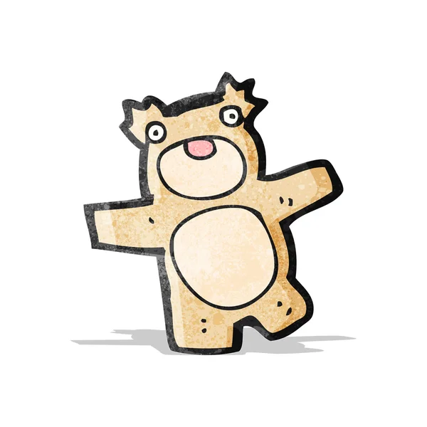 Cartoon teddy bear — Stockvector